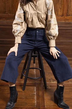 Pantalon Margarita Bleu Marine