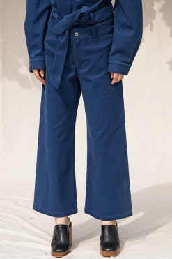 Pantalon Saba Bleu Méditerranée