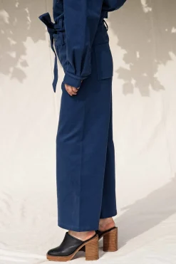Pantalon Saba Bleu Méditerranée