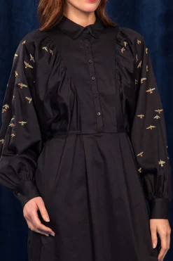 Robe Carina Vuelo Noir
