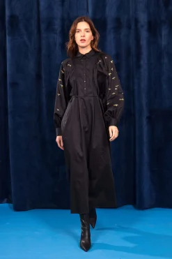Robe Carina Vuelo Noir