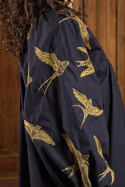Robe Doria Aves Noir