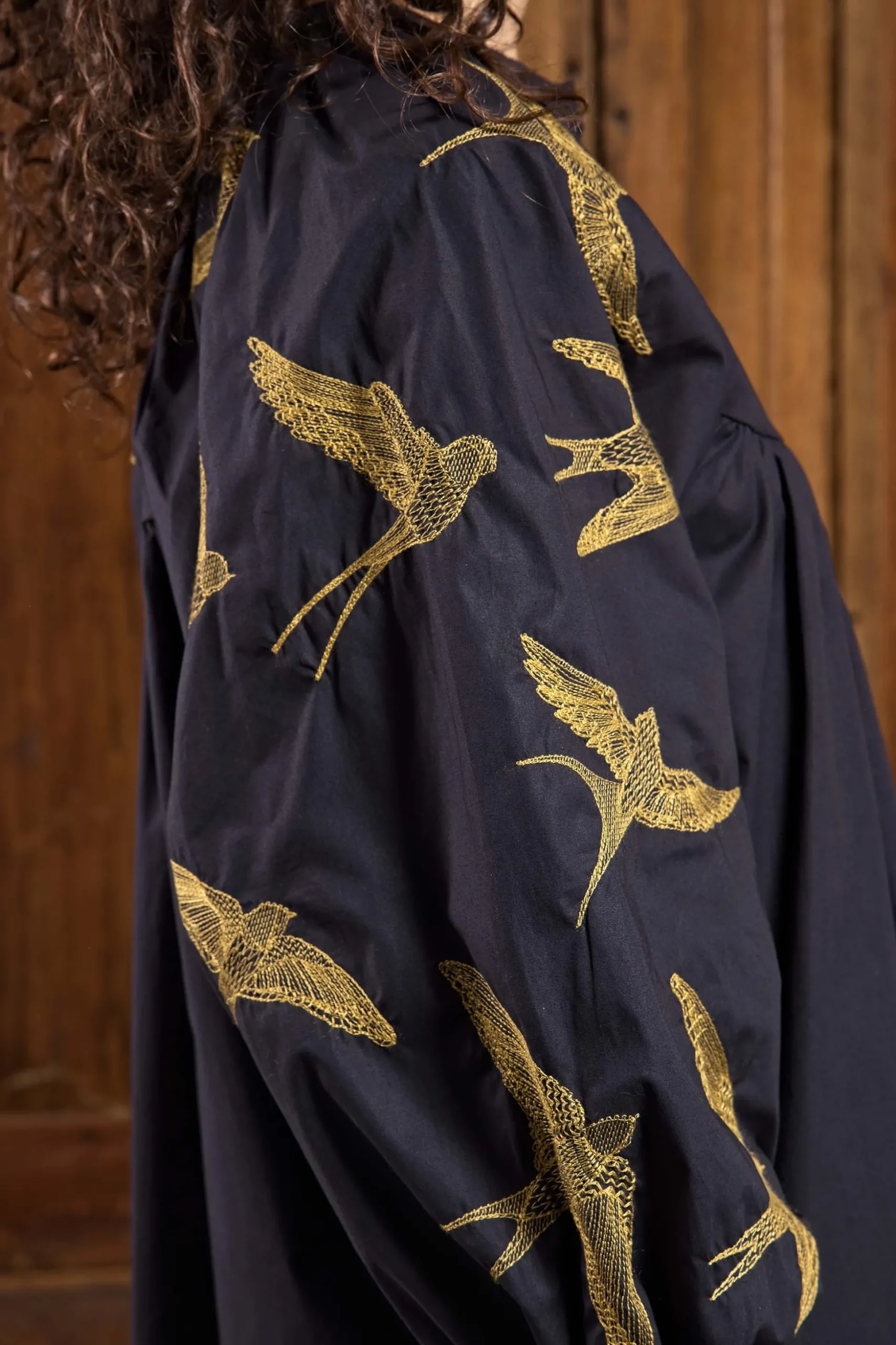 Robe Doria Aves Noir