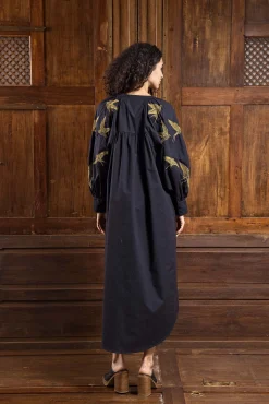 Robe Doria Aves Noir