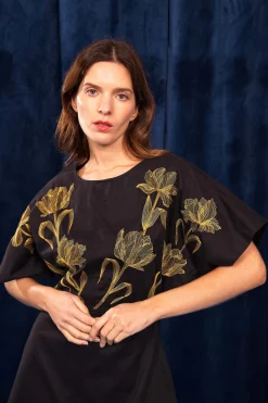 Robe Maeve Flores Noir