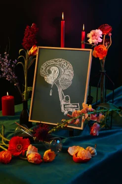 Sérigraphie édition limitée - Cerebro - 30x40cm