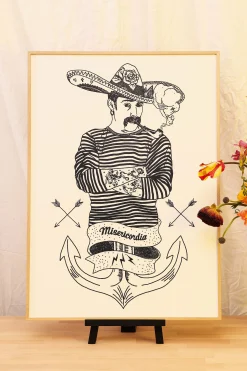 Sérigraphie édition limitée - Marinero - 50x70cm