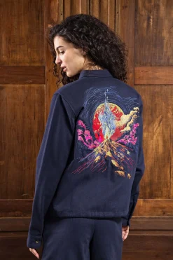 Surchemise Fontanera Volcano Bleu Marine