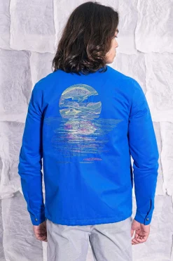 Surchemise Fontanero Sol y Mar Bleu Saphir