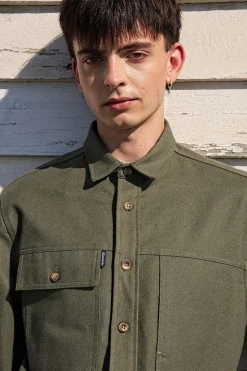 Surchemise Freddy Vert Cèdre