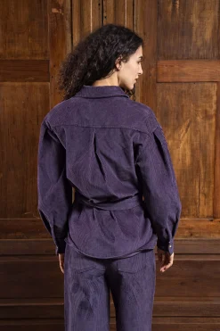 Surchemise Jimena Violet