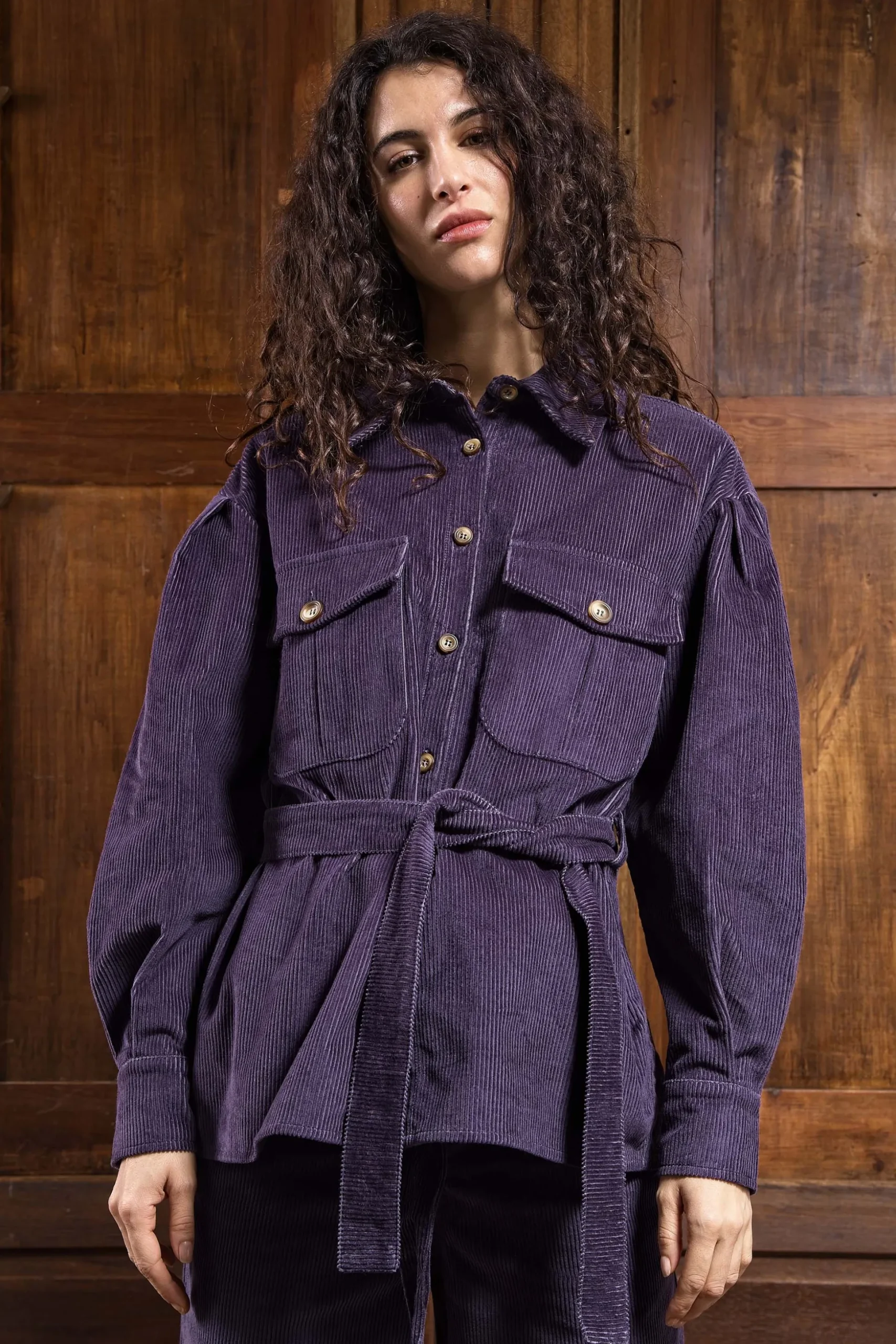 Surchemise Jimena Violet