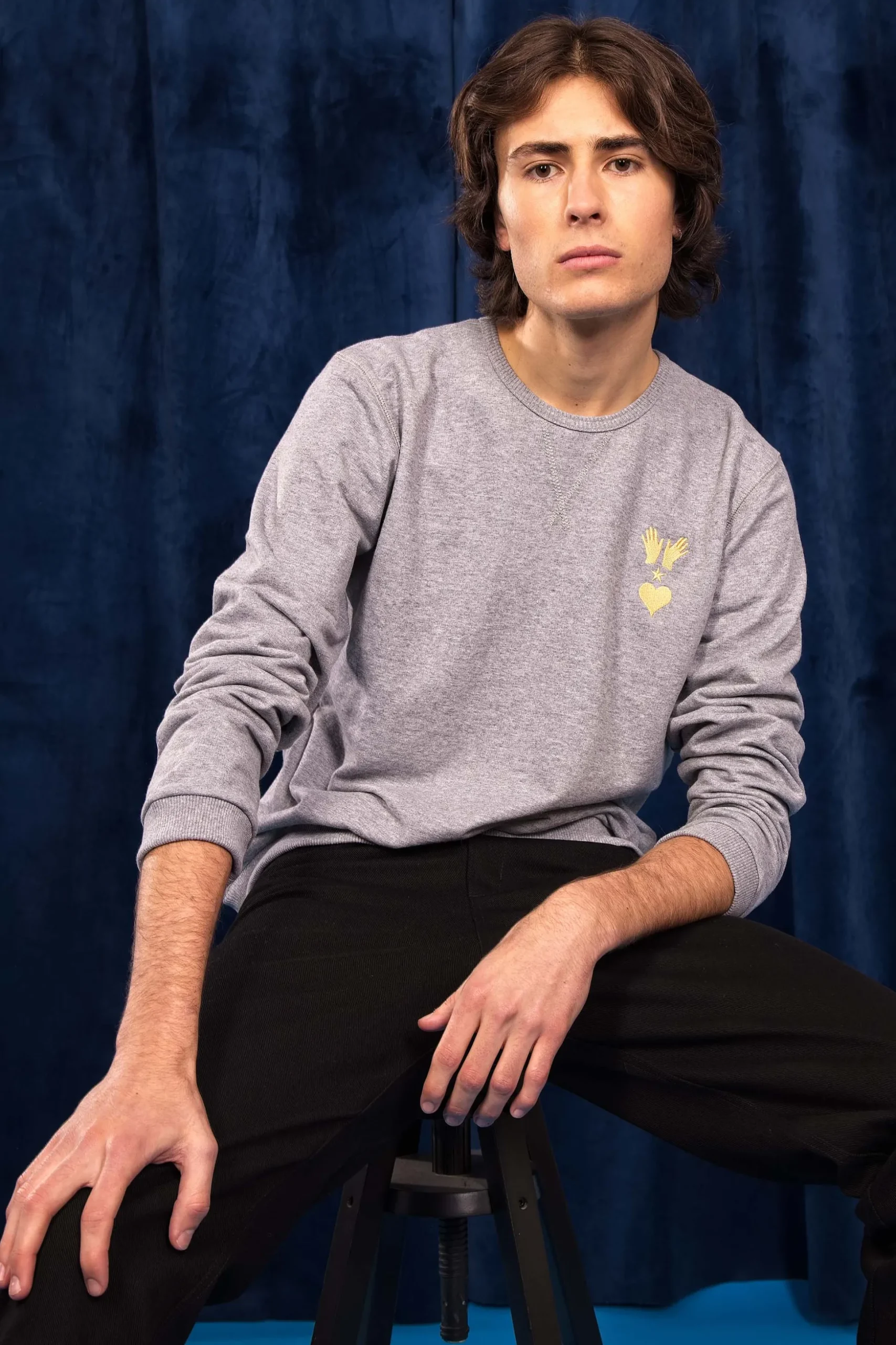 Sweatshirt Alan Gris