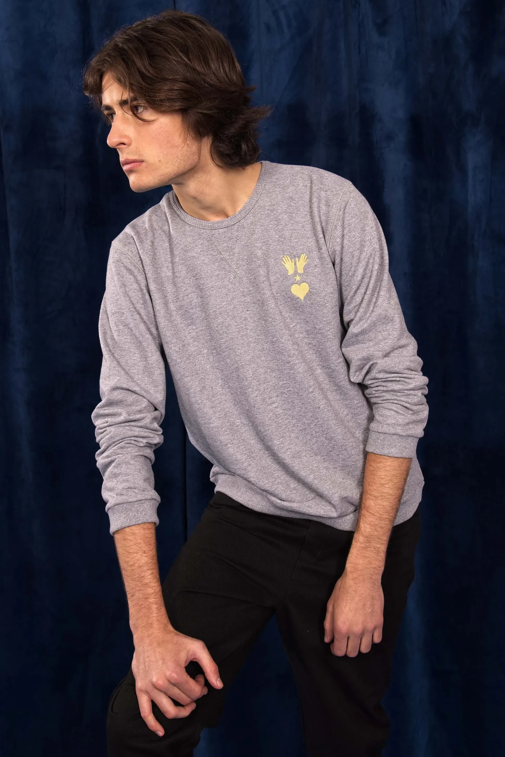 Sweatshirt Alan Gris