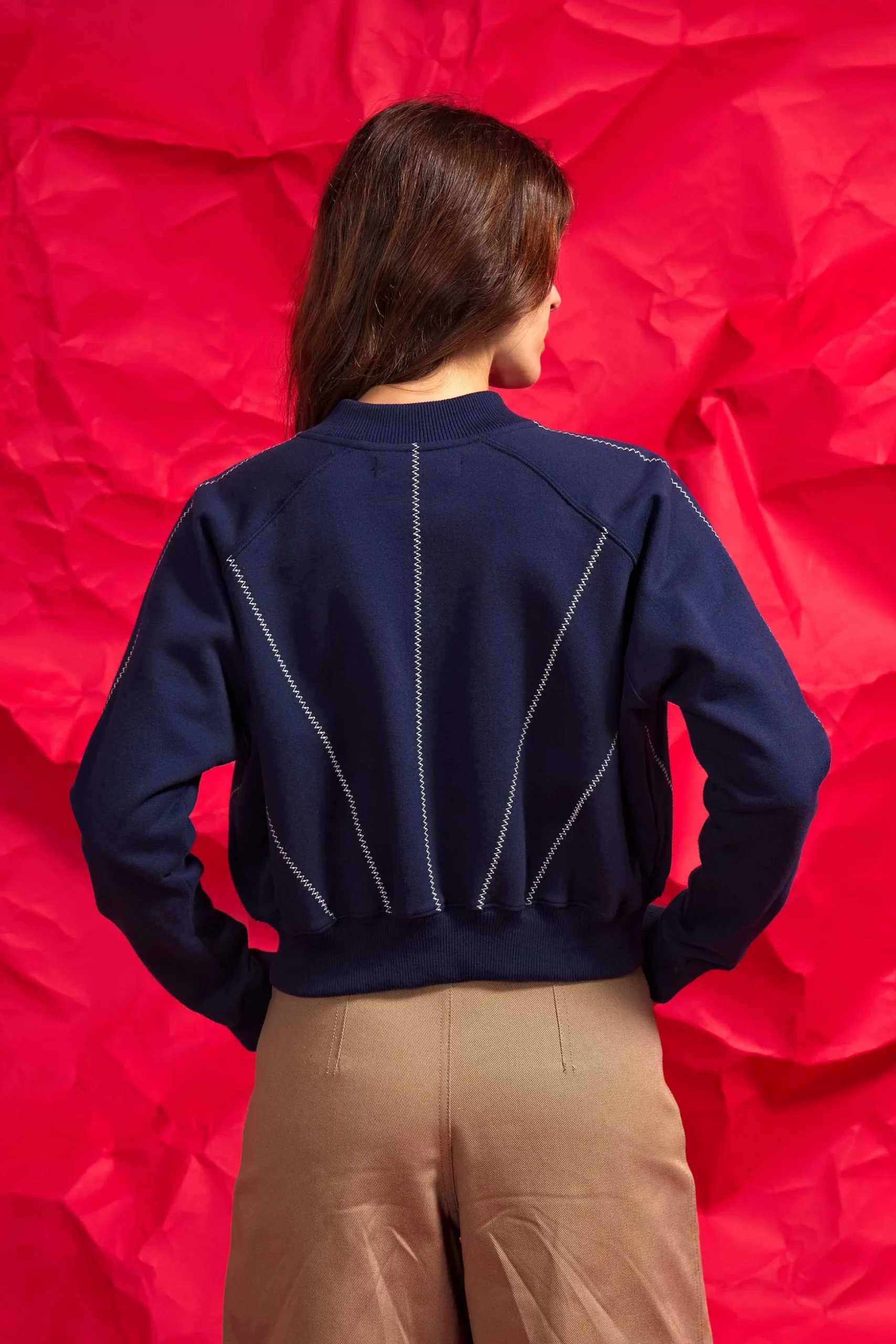 Sweatshirt Casandra Bleu Marine