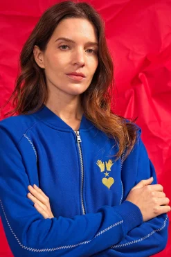 Sweatshirt Casandra Bleu Saphir