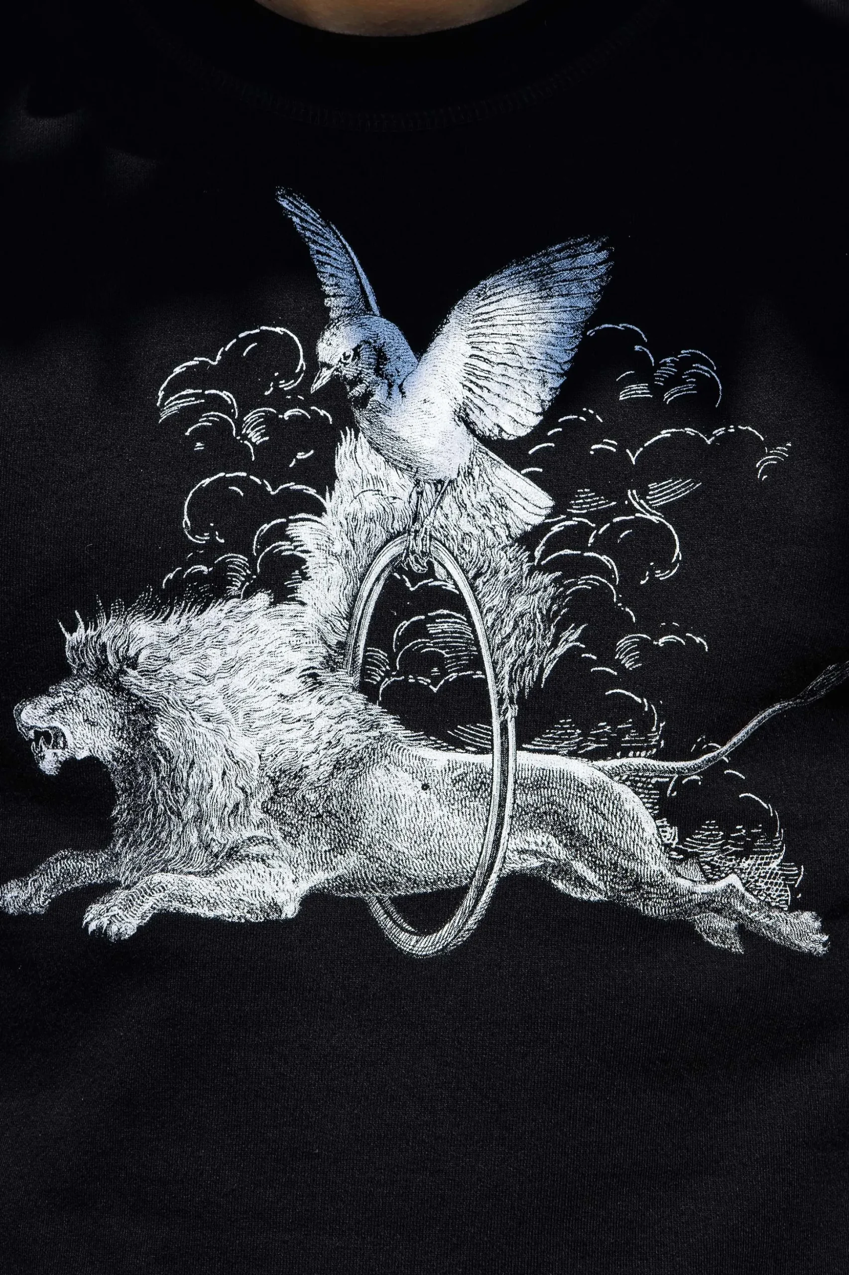 Sweatshirt Macarron Aro Noir