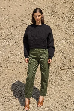 Sweatshirt Oversize Amina Noir