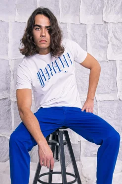 T-Shirt Homme Mario Gotico Blanc