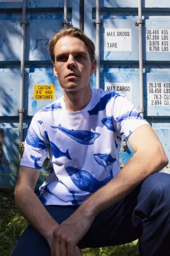 T-Shirt Mario Ballena Blanc