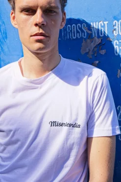 T-Shirt Mario Misericordia Pecho Blanc