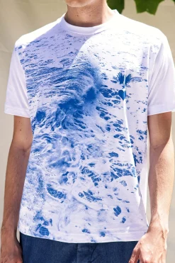 T-Shirt Mario Ultima Ola Blanc