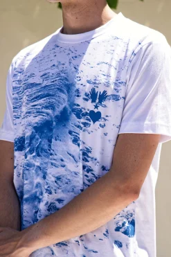 T-Shirt Mario Ultima Ola Blanc