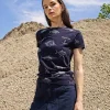 T-Shirt Medallon Pescado Bleu Marine