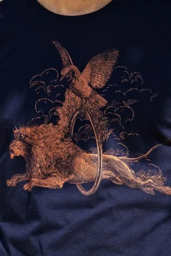 T-Shirt Querido Aro Bleu Marine