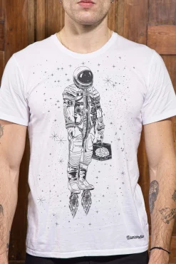 T-Shirt Querido Astronauta Blanc