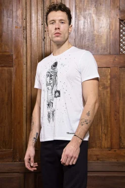 T-Shirt Querido Astronauta Blanc