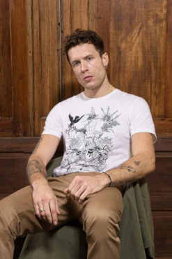 T-Shirt Querido Avispa Blanc
