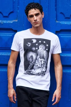 T-Shirt Querido Buho Blanc