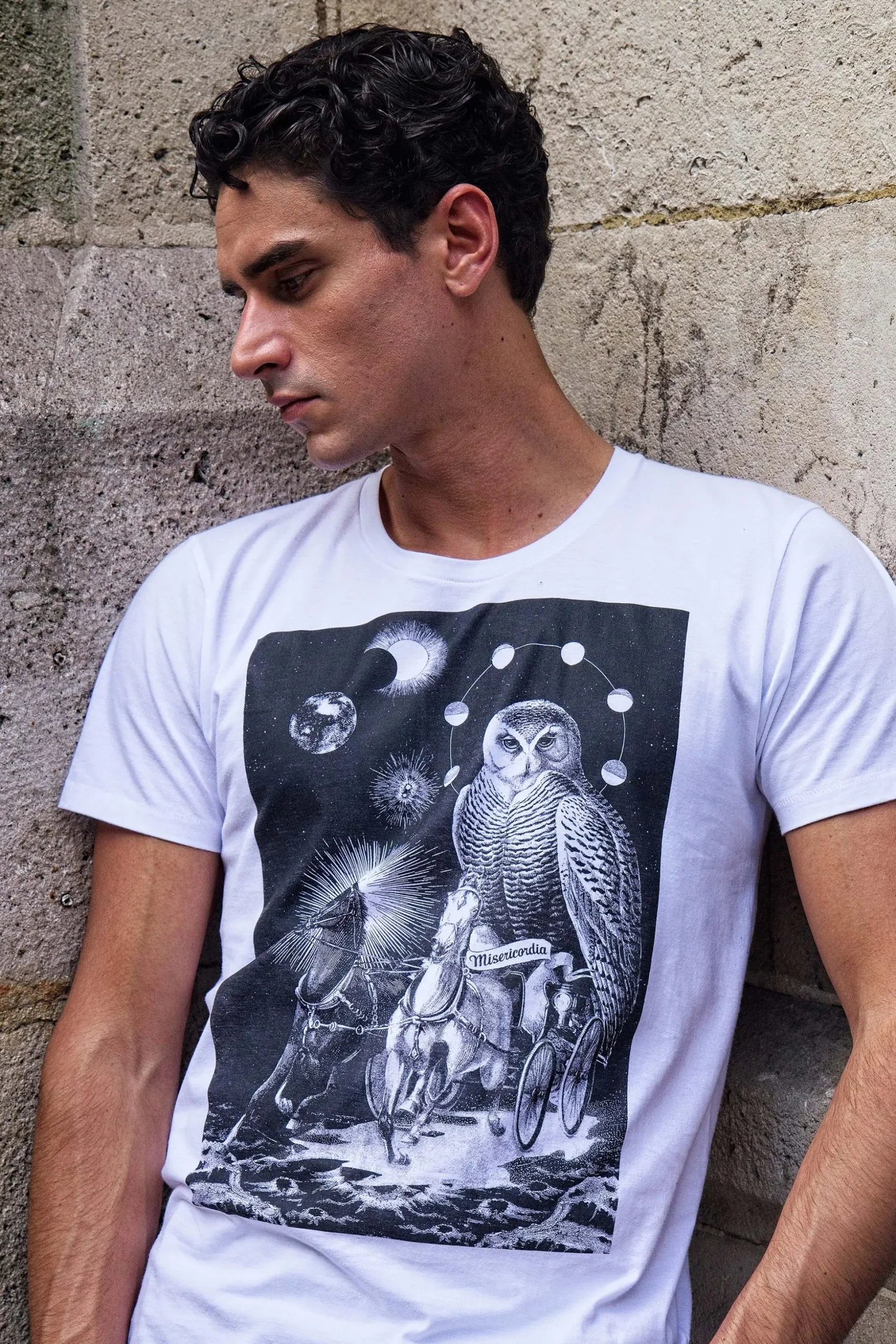 T-Shirt Querido Buho Blanc