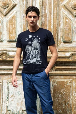 T-Shirt Querido Buho Bleu Marine