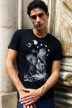 T-Shirt Querido Buho Bleu Marine