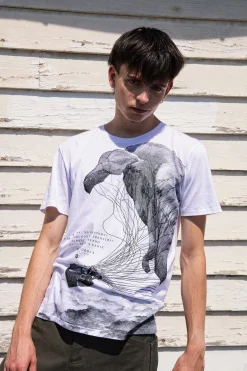 T-Shirt Querido Dirigible Blanc