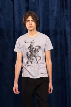 T-Shirt Querido El Mensajero Gris