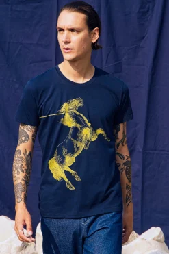 T-Shirt Querido Indomable Bleu Marine