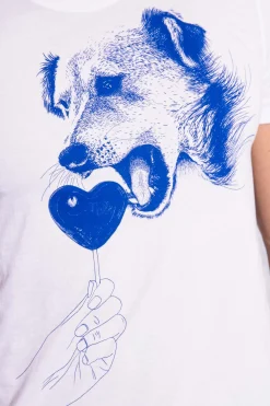 T-Shirt Querido Perro Blanc