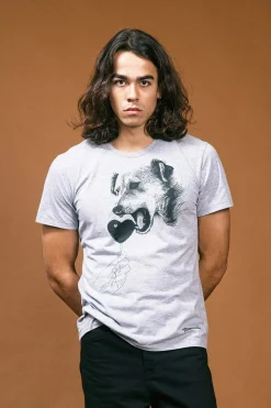 T-Shirt Querido Perro Gris