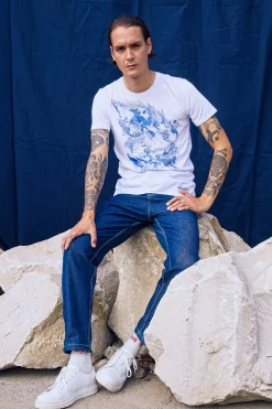 T-Shirt Querido Quemadura Blanc