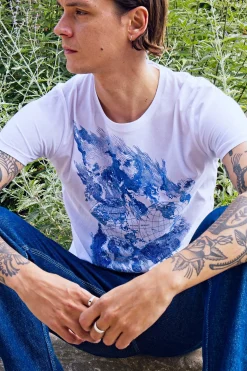 T-Shirt Querido Quemadura Blanc