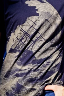 T-Shirt Querido Rescate Bleu Marine