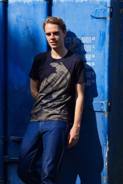 T-Shirt Querido Rescate Bleu Marine