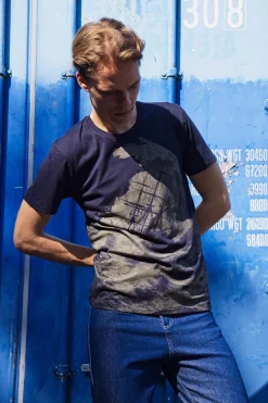 T-Shirt Querido Rescate Bleu Marine