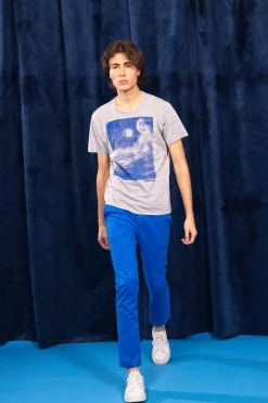 T-Shirt Querido Surf Tigre Gris