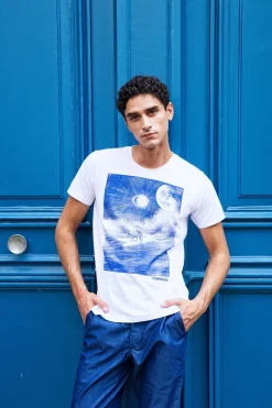 T-Shirt Querido Surf Tigre Blanc