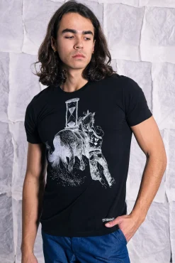 T-Shirt Querido Tiempo Perdido Noir