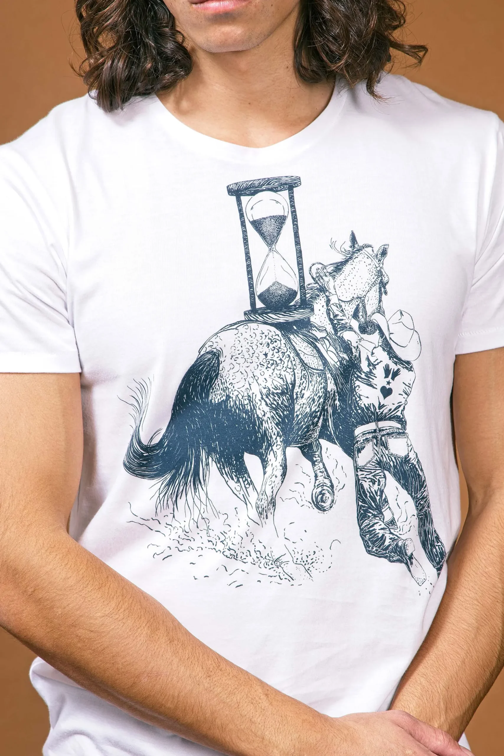 T-Shirt Querido Tiempo PerdidoBlanc